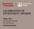 ICFT Best Wealth Manager for Tax Services 2023