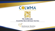 COLWMA Best Advisory Service 2021
