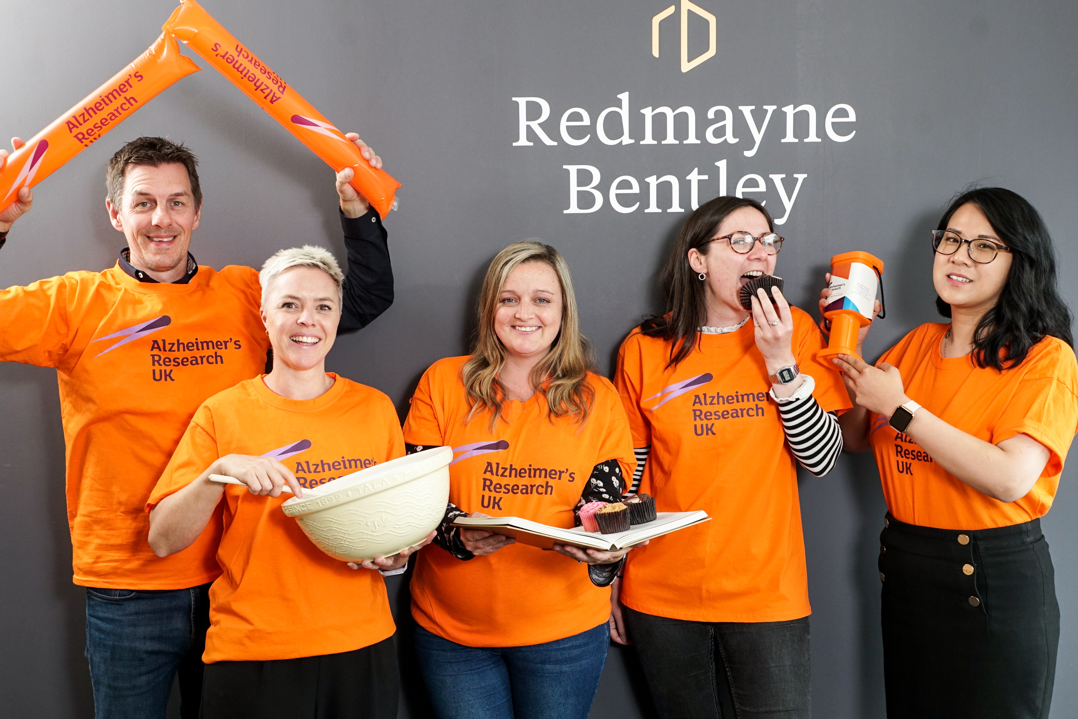 Redmayne Bentley taking on Multiple Challenges for Dementia Research.