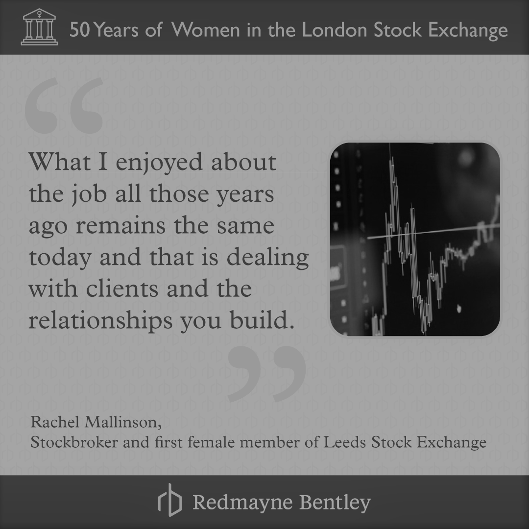 50 Years of Women at the London Stock Exchange – Rachel’s Story