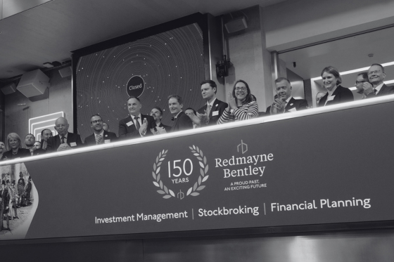 Redmayne Bentley closes markets at the London Stock Exchange in recognition of its 150th anniversary 